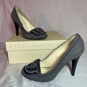 Grey Stella McCartney Heels w/ Original Box